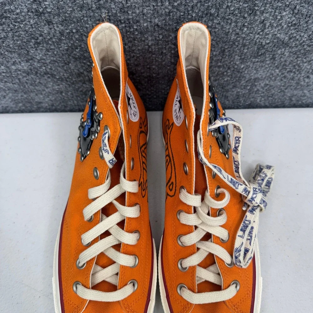 Converse Chuck 70 Hi Come Tees Unisex Mens11.5/Womens13.5 Sun Orange High Top